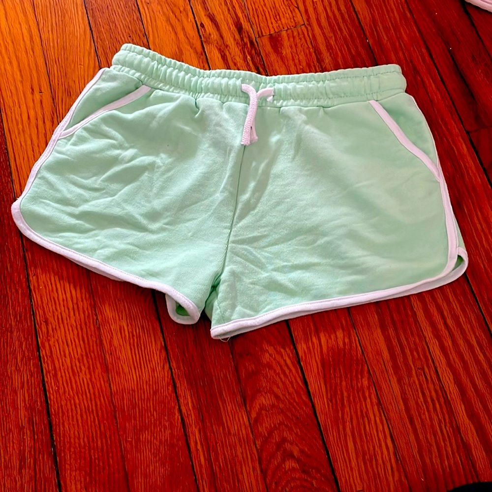 Mint Green Girl's  Shorts size 11/12 yrs